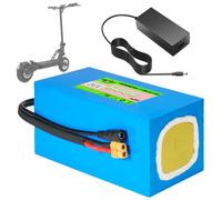 SSCYHT Batteria al litio 24V 8Ah Batteria ricaricabile 36V 10Ah Batterie per monopattino 36V Batterie skateboard per kit motore 100W a 360W con caricabatterie e BMS,36v8ah xt60