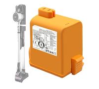 SSCYHT Batteria al litio 25,5 V Batteria di ricambio 3000 mAh, 2800 mAh, 3500 mAh, 4000 mAh, 5000 mAh Batterie per aspirapolvere con porta a 2 fori per motore 50 W a 128 W,25.5v2800mah