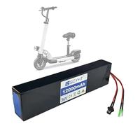 SSCYHT Batteria al litio 36V 12Ah Batteria di ricambio 36V Batterie per scooter 12Ah Batterie agli ioni di litio per motori 250W a 450W con connettore e BMS,36v12ah sm bullet