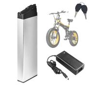 SSCYHT Batteria al litio 36V 8Ah 10,4Ah 12Ah Batteria di ricambio 48V 7,8Ah 9Ah Batterie agli ioni di litio 48V Batterie rimovibili con porta a 5 fori per motore 250W a 500W,48v10.2ah