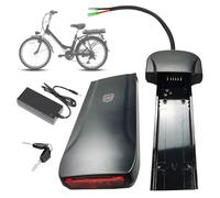 SSCYHT Batteria al Litio 48V 10Ah Batteria Rimovibile 36V 12,8Ah 15Ah 10,4Ah Batterie agli ioni di Litio 36V Batterie Portapacchi Posteriore per Motore 200W a 700W,36v15.6ah Bullet