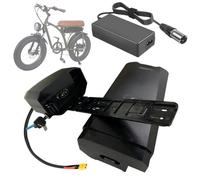 SSCYHT Batteria al Litio 52V 19,2Ah 15Ah Batteria Ricaricabile 48V Batterie al Litio 36V 20Ah Batterie Portapacchi Posteriore per Motore 250W a 1200W con Porta USB,36v26.1ah xt60