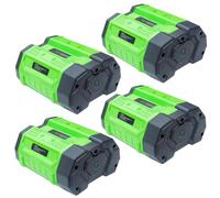SSCYHT Batteria al litio 56V 5Ah Batteria di ricambio 56V Batterie per elettroutensili 5Ah Batterie tosaerba con BMS per kit motore max 280W,56v5ah 4pack