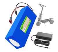 SSCYHT Batteria al litio 72V 20Ah 25Ah 30Ah 15Ah Batteria di ricambio 12Ah Batterie agli ioni di litio 72V Batterie scooter con caricabatterie per motore 500W a 2100W,72v12ah t plug