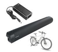 SSCYHT Batteria di ricambio 48V 14Ah 12Ah 12,8Ah 13,6Ah 10,4Ah Batteria al litio 48V Batterie per tubo obliquo per kit motore da 250W a 700W con caricabatterie e indicatore,48v12ah