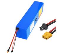 SSCYHT Batteria di Ricambio per Scooter Elettrico al Litio da 36 V 14 Ah per Motori da 504 Wh con Porta SM-2P e XT60