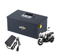 SSCYHT Batteria LiFePO4 da 48 V 20 Ah, Pacco Batteria al Litio Ferro fosfato da 48 Volt per Scooter Elettrico/Bicicletta/Moto/Golf Cart/Triciclo con Motore Entro 1000 W