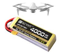 SSCYHT Batteria Lipo 3S 11,1 V Batteria al litio 4S 14,8 V Batterie ricaricabili 22,2 V 6S Batterie droni per aeromodelli per kit motore 40 W a 90 W con BMS,22.2v4000mah xt90
