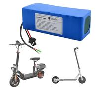 SSCYHT Batteria per monopattino elettrico 36V Batteria al litio 10Ah 7.2Ah 6Ah 8Ah Batterie skateboard elettrici Batterie di ricambio per Go-kart e tricicli, con BMS,36v10ah bullet+sm