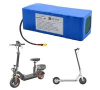 SSCYHT Batteria per monopattino elettrico 36V Batteria al litio 10Ah 7.2Ah 6Ah 8Ah Batterie skateboard elettrici Batterie di ricambio per Go-kart e tricicli, con BMS,36v6ah xt60