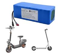 SSCYHT Batteria per monopattino elettrico 36V Batteria al litio 10Ah 7.2Ah 6Ah 8Ah Batterie skateboard elettrici Batterie di ricambio per Go-kart e tricicli, con BMS,36v8ah dc+t plug