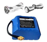 SSCYHT Batteria ricambio 29,4 V Batteria al litio 7S2P Batterie ricaricabili 4 Ah Batterie per hoverboard per kit motore da 50 W a 120 W con BMS e porta XT60