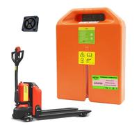 SSCYHT Batteria transpallet elettrico 24V 48V Batteria al litio per transpallet elettrico PTE15N Batterie LiFePO4 per sollevatore telescopico CLG2015L con BMS,24v20ah 4holes