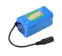 SSCYHT Batterie agli ioni di litio da 7,4 V, batteria sostitutiva 9600 mAh per ventilatore portatile 7,4 V batterie agli ioni di litio per motori 50 W a 70 W con BMS,7.4v9600mah 1pack