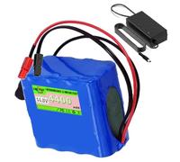 SSCYHT Batterie al litio 4,4 Ah Batteria di ricambio 4400 mAh Batterie ricaricabili 14,8 V Batteria agli ioni di litio con caricabatterie per kit motore Max 65 W,14.8v4.4ah anderson