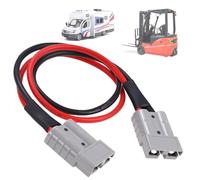 SSCYHT Connettore Anderson 50 A con cavo di collegamento da 10 AWG Cavi e connettori uno a uno per carrelli elevatori elettrici per batterie al litio Linea a doppia testa,2m cable 1pcs