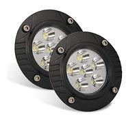 SSCYHT Faro Lavoro a LED Rotondo da Incasso 2 Pollici 5 Pollici 18W 6000Lm da Utilizzare per Perline Lampada 12V 24V 4x4 Fuoristrada Carrello elevatore SUV Nave ATV Fendinebbia Luce per Auto