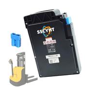 SSCYHT Pacco Batteria agli ioni Litio 48V 10Ah 48 Volt all'Interno Batteria del Carrello elevatore Elettrico per Il carico e Lo Scarico Camion trasportatori Parti Ricambio