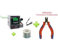 SSD-81 STAZIONE SALDANTE DIGITALE PROFESSIONALE LAFAYETTE CON STAGNO OMAGGIO