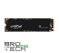 Crucial P3 M2 500 GB PCI Express 30 3D NAND NVMe 500GB Crucial P3 3D NAND NVMe PCIe M2 SSD