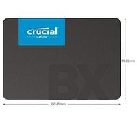 SSD Crucial BX500 3D NAND SATA da 480 GB, 6,35 cm, 2,5 pollici (CT480BX500SSD1)