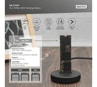 SSD Digitus Stazione docking M.2 NVMe/SATA DA-71547