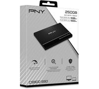 SSD HARD DISK STATO SOLIDO 2,5" PNY 250GB SATA 3 535 MB/s / 500 MB/ PC NOTEBOOK