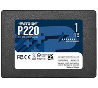 SSD INTERNO PATRIOT MEMORY P220S1TB25 1000 GB, 550 Mbyte/s