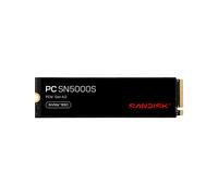 SSD INTERNO SANDISK SN5000S - M.2 2280 PCIe Gen4 NVMe - QLC 3D NAND - 600 TBW - 1,75M ore MTTF 512 GB, 6000 Mbyte/s