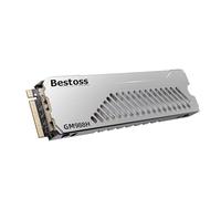 SSD M.2 NVMe da 2 TB con dissipatore di calore a dissipazione estetica a doppia superficie, cache SLC fino a 7300 MB/s e HMB, espansione di archiviazione PS5, su misura per giocatori, editori e