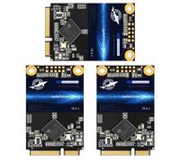 SSD MSATA da 64 GB Dogfish ad alte prestazioni per desktop e laptop, confezione da 3 unitΰ [64 GB (3 confezioni) MSATA]