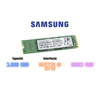 SSD Samsung 128GB M.2 2280 Usato e testato MZ-NLN128C per PC/Notebook/Mini PC
