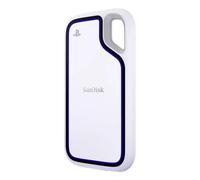 SanDisk Extreme Portable SSD per console Playstation 5 e PC's 1TB, velocità di lettura fino a 1000MB/s, Resistente all'acqua e alla polvere, e alle cadute da 3 metri, Un mese di prova di Nitro Discord