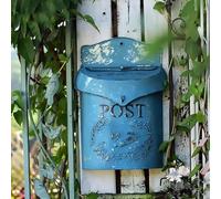 SSDDLZEQ Cassette postali da Appendere Cassetta Postale Classica da Parete, Cassetta Postale in ghisa Vintage, con Serratura, Resistente alle intemperie, Design Classico