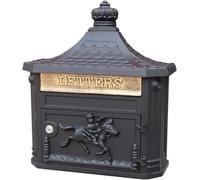 SSDDLZEQ Cassette postali da Appendere Cassetta Postale da Parete for Esterni, Cassetta Postale in Stile Europeo, Cassetta Postale Creativa, Cassetta Postale retrò Antipioggia