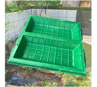 SSDDLZEQ Coperchio Decorativo for tombino con Elevata capacità di carico Ornamenti da Giardino(B100*100CM/39.4 * 39.4IN)