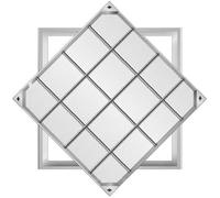 SSDDLZEQ I chiusini e i telai Invisibili in Acciaio Inossidabile Sono Adatti for i vialetti dei Giardini. Ornamenti da Giardino