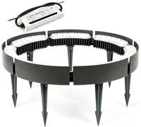 SSDDLZEQ Luci per Alberi da Esterno Luci ad Anello for Alberi a LED da 24 V CC, Adatte for Decorare Palme Commerciali