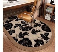 SSDDLZEQ Modello di Alta Gamma e Resistente Tappetino for Sedia da Gioco a Pelo Corto, Progettato specificamente for Pavimenti in Legno(Dark Rose,60x90cm)