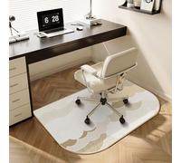 SSDDLZEQ Modello di Alta Gamma e Resistente Tappetino Moderno for Sedia da Gioco for Computer, Adatto for l'uso su Pavimenti in Legno(Clouds,50x80cm)