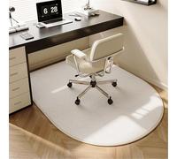 SSDDLZEQ Modello di Alta Gamma e Resistente Un Tappetino Versatile Adatto for l'uso con sedie da Computer e sedie da Gioco su Pavimenti in Legno(D,120x90cm)