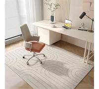 SSDDLZEQ Modello di Alta Gamma e Resistente Un Tappetino Versatile for sedie da Computer, sedie da Gioco e Pavimenti in Legno(Lines,60x120cm)
