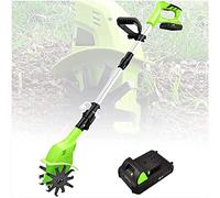 SSDDLZEQ Motocoltivatore a Batteria 20V Motocoltivatore Elettrico Portatile con coltivatore Portatile for Giardini Manico Regolabile for orti, Prati, Giardini