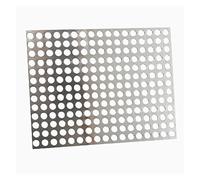 SSDDLZEQ Rete antifurto, in rete metallica, pannelli di riempimento per balaustra, diametro del foro 8 mm, pannello decorativo a rete (45 x 50 cm)