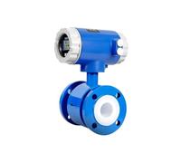 SSDXFJZR Misuratore di Portata elettromagnetico Digitale 4-20mA RS485 | Misuratore elettromagnetico di portata DN10-DN25 uscita 4-20mA RS485 alta precisione(DN 15 silver color)