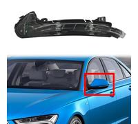 SSFENG Specchietto Retrovisore Auto Indicatore di Direzione per Audi A6 S6 C7 2013 2014 2015 2016 2017 2018, Lampada Frecce Laterali Indicatori Direzione Accessori 4GD949101 4GD949102,Left
