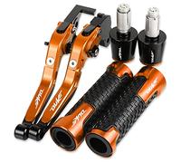 SSFRI Freno Frizione Leve Manubrio Impugnatura Fine Compatibile con 125 Duke 125 2011 2012 2013 2014 2015 2016 2017 2018 2019 2020 2021 2022 (Color : 125DUKE 2011-2022-02, Size : A)
