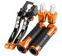 SSFRI Freno Frizione Leve Manubrio Impugnatura Fine Compatibile con 125 Duke 125 2011 2012 2013 2014 2015 2016 2017 2018 2019 2020 2021 2022 (Color : 125DUKE 2011-2022-05, Size : A)