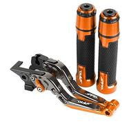 SSFRI Freno Frizione Leve Manubrio Impugnatura Fine Compatibile con 125 Duke 125 2011 2012 2013 2014 2015 2016 2017 2018 2019 2020 2021 2022 (Color : 125DUKE 2011-2022-08, Size : A)