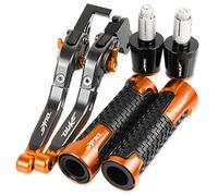 SSFRI Freno Frizione Leve Manubrio Impugnatura Fine Compatibile con 125 Duke 125 2011 2012 2013 2014 2015 2016 2017 2018 2019 2020 2021 2022 (Color : 125DUKE 2011-2022-07, Size : A)